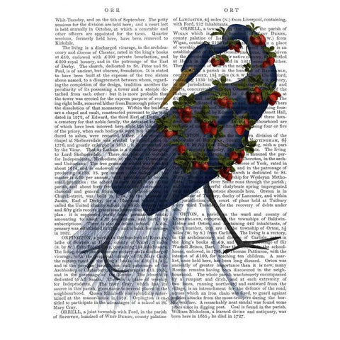 Bound Blue Heron White Modern Wood Framed Art Print by Fab Funky