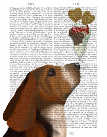 Basset Hound Ice Cream White Modern Wood Framed Art Print with Double Matting by Fab Funky