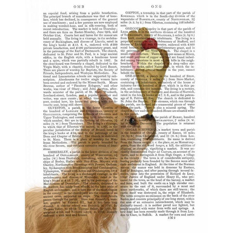 Chihuahua, Long Haired, Ice Cream Gold Ornate Wood Framed Art Print with Double Matting by Fab Funky