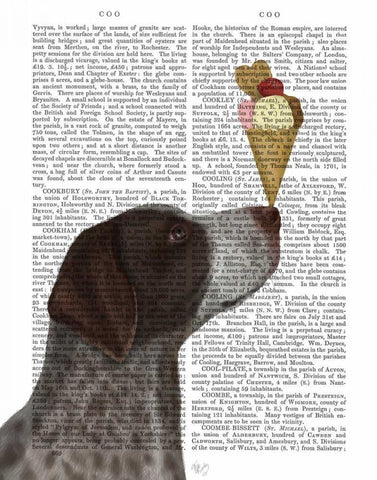 German Shorthaired Pointer Ice Cream Black Ornate Wood Framed Art Print with Double Matting by Fab Funky