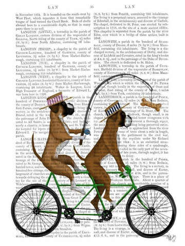 Boxer Tandem White Modern Wood Framed Art Print with Double Matting by Fab Funky