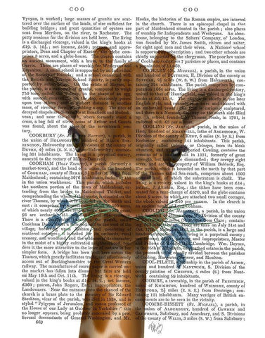 Chewing Giraffe 2 White Modern Wood Framed Art Print with Double Matting by Fab Funky