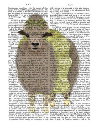 Ballet Sheep 2 Book Print White Modern Wood Framed Art Print with Double Matting by Fab Funky