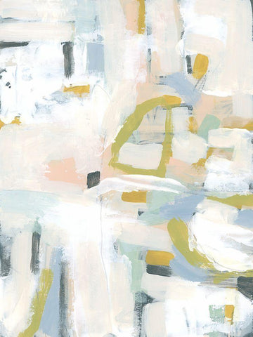 Interim II Black Ornate Wood Framed Art Print with Double Matting by Vess, June Erica