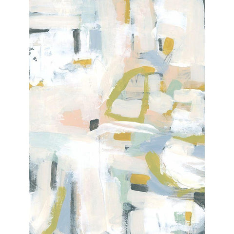 Interim II Black Modern Wood Framed Art Print by Vess, June Erica