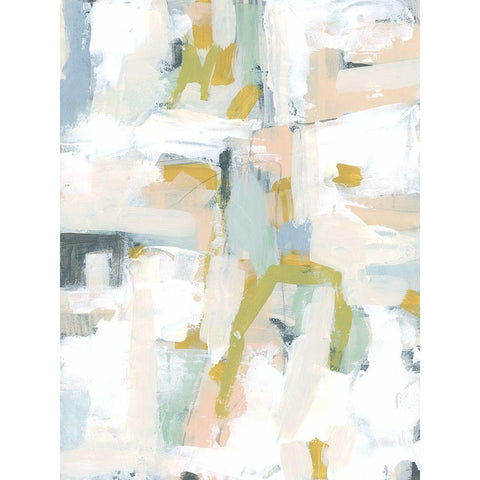 Interim IV Black Modern Wood Framed Art Print by Vess, June Erica