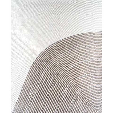UA Slow Going III Black Modern Wood Framed Art Print by Lam, Vanna