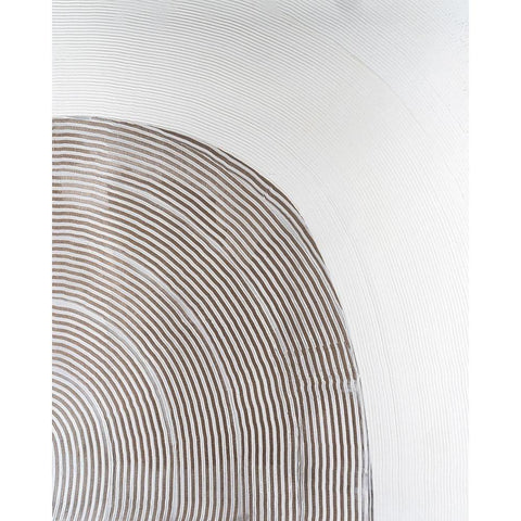 UA Slow Going IV White Modern Wood Framed Art Print by Lam, Vanna