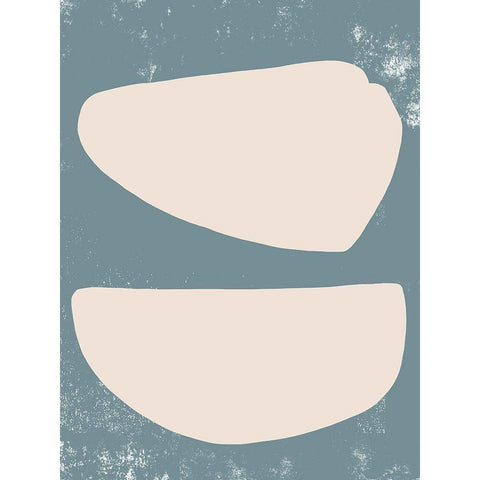 Sage and Sandstone II Black Modern Wood Framed Art Print by Green, Jacob
