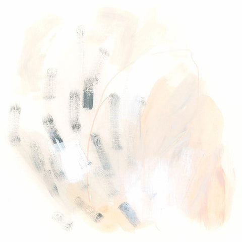 Subtle Strike IV White Modern Wood Framed Art Print with Double Matting by Vess, June Erica