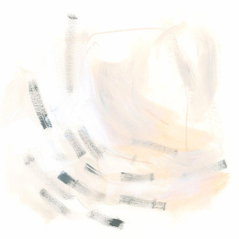 Subtle Strike VIII White Modern Wood Framed Art Print with Double Matting by Vess, June Erica