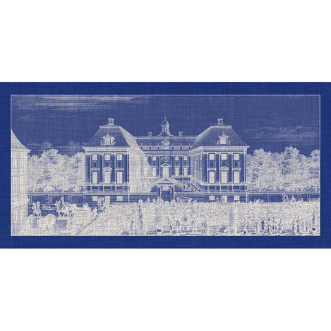 Architecture Pop II Gold Ornate Wood Framed Art Print with Double Matting by Dahlberg, Eric