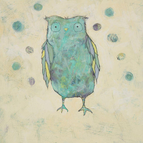 Animal Dots Neutral II Black Ornate Wood Framed Art Print with Double Matting by Bagnato, Judi