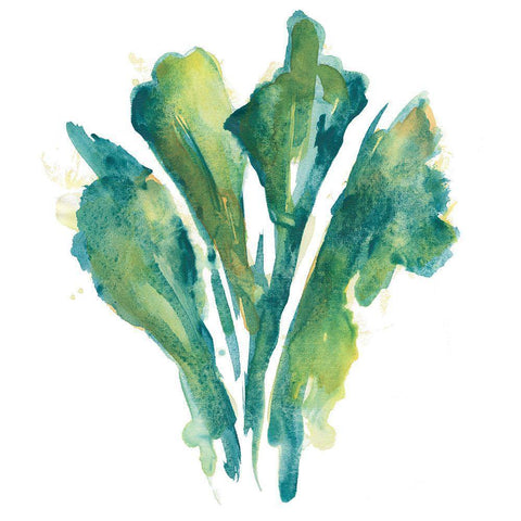 Seasonal Reflections I Black Ornate Wood Framed Art Print with Double Matting by Combs, Joyce