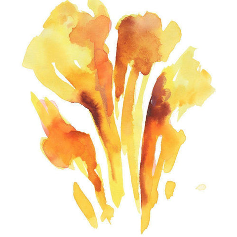 Seasonal Reflections II Gold Ornate Wood Framed Art Print with Double Matting by Combs, Joyce