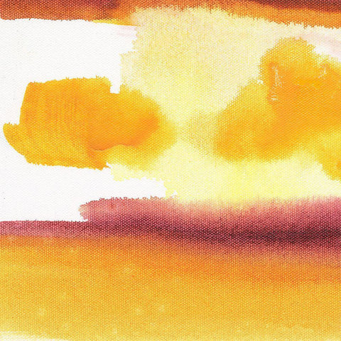 Desert Skies III White Modern Wood Framed Art Print with Double Matting by Combs, Joyce