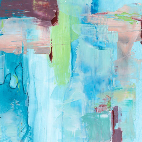 Life is Sweet II Black Modern Wood Framed Art Print with Double Matting by Harper, Ethan