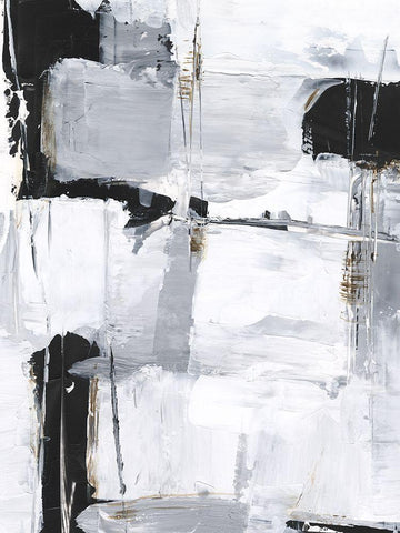 Top Floor I Black Ornate Wood Framed Art Print with Double Matting by Harper, Ethan