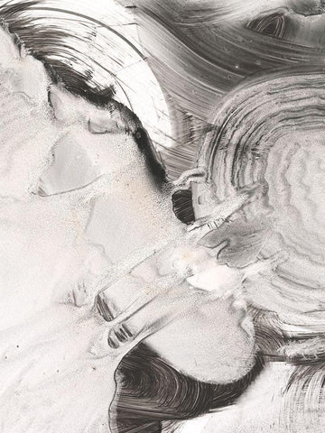 Sand Storm I Black Ornate Wood Framed Art Print with Double Matting by Harper, Ethan