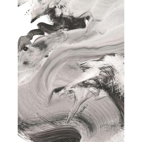 Sand Storm II White Modern Wood Framed Art Print by Harper, Ethan