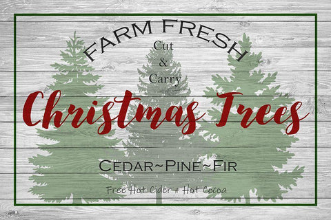 Farm Fresh White Modern Wood Framed Art Print with Double Matting by Chandler, Sharon
