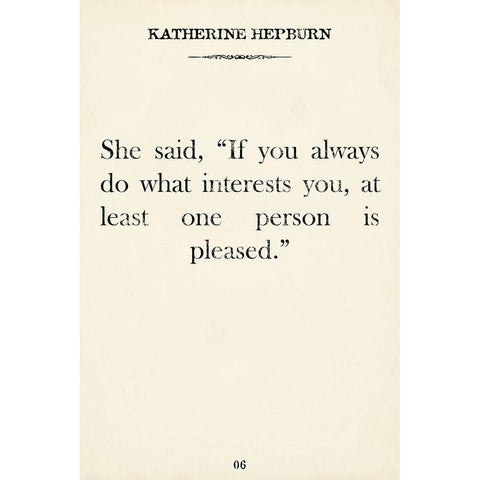 Notable Quotes I White Modern Wood Framed Art Print by Vision Studio