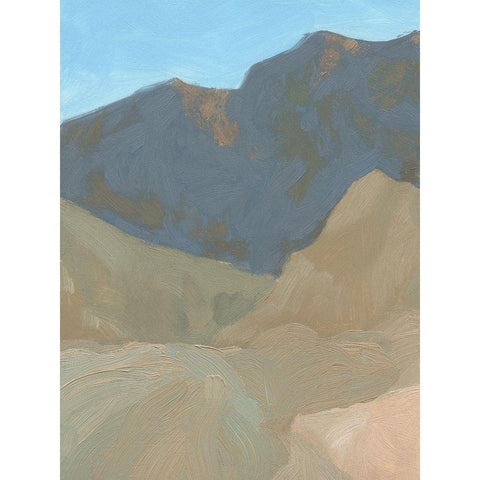 Saddle Mountain I Gold Ornate Wood Framed Art Print with Double Matting by Green, Jacob