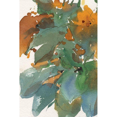 Floral Indulge II White Modern Wood Framed Art Print by Dixon, Samuel