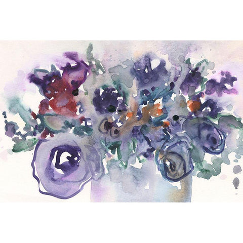 From the Garden Party II Gold Ornate Wood Framed Art Print with Double Matting by Dixon, Samuel