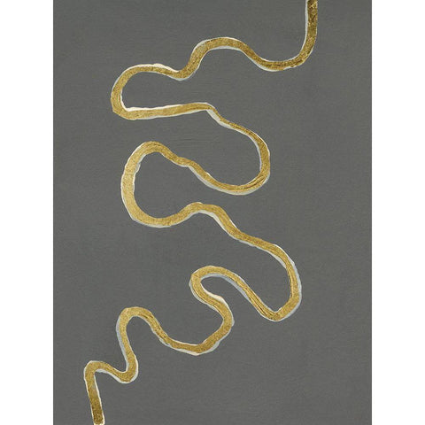 Oxbow VI Black Modern Wood Framed Art Print with Double Matting by Willett, Michael