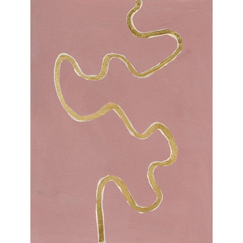 Oxbow VII Black Modern Wood Framed Art Print with Double Matting by Willett, Michael