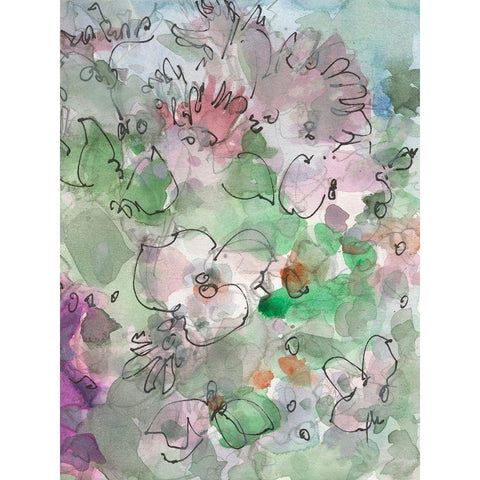 Dainty Details I Black Modern Wood Framed Art Print by Dixon, Samuel