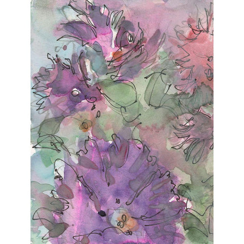 Dainty Details IV Black Modern Wood Framed Art Print with Double Matting by Dixon, Samuel