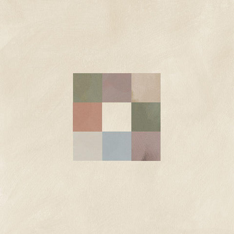 Palette Swatches III Gold Ornate Wood Framed Art Print with Double Matting by Green, Jacob