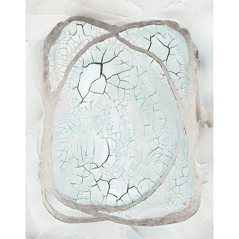 Wind Chill IV Black Modern Wood Framed Art Print by Lam, Vanna