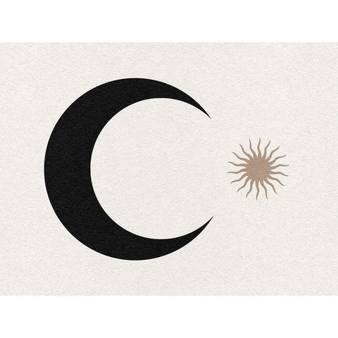 Starry Spirit II Black Modern Wood Framed Art Print by Green, Jacob