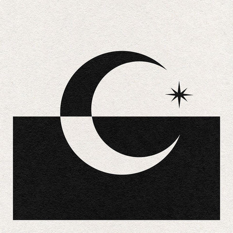 Starry Spirit IV White Modern Wood Framed Art Print by Green, Jacob