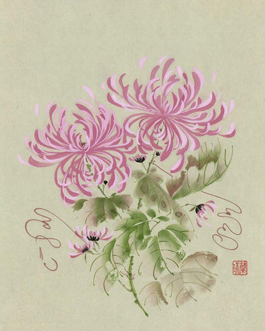 Waltz Time Black Ornate Wood Framed Art Print with Double Matting by Rae, Nan