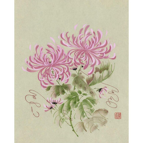 Waltz Time Gold Ornate Wood Framed Art Print with Double Matting by Rae, Nan