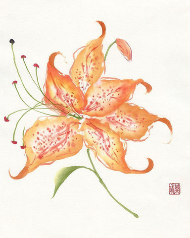 The Dawn Begins Black Ornate Wood Framed Art Print with Double Matting by Rae, Nan