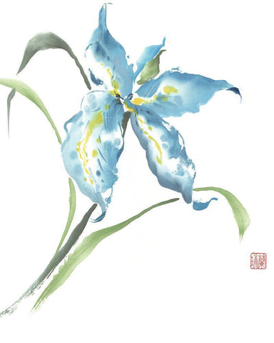 My Happiness Black Ornate Wood Framed Art Print with Double Matting by Rae, Nan