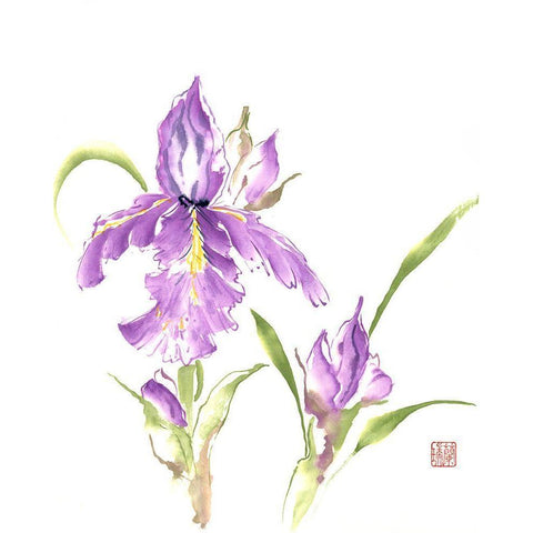 Circle of Life Gold Ornate Wood Framed Art Print with Double Matting by Rae, Nan