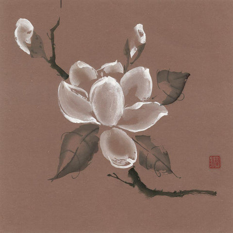 Burstin Out! Black Ornate Wood Framed Art Print with Double Matting by Rae, Nan