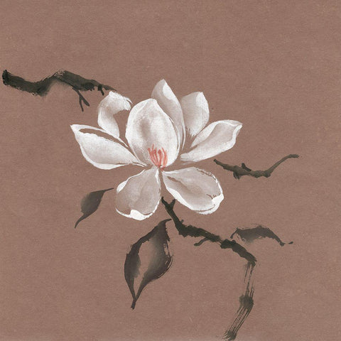 Singular Sensation Black Modern Wood Framed Art Print with Double Matting by Rae, Nan