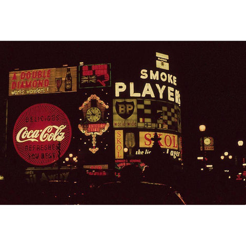 London Pavillion 1962 I Gold Ornate Wood Framed Art Print with Double Matting by Longley, Carolyn