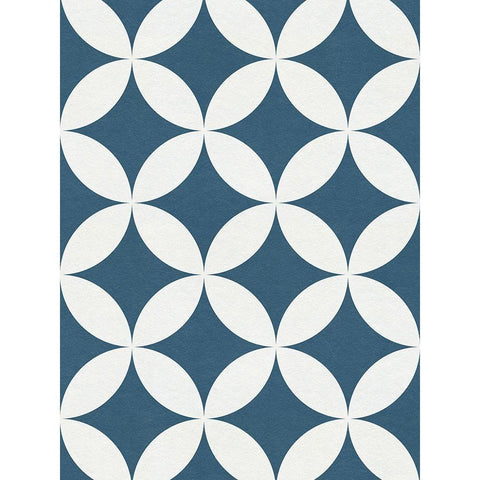 Shibori Pattern I White Modern Wood Framed Art Print by Green, Jacob