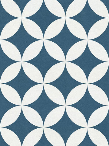 Shibori Pattern I Black Ornate Wood Framed Art Print with Double Matting by Green, Jacob