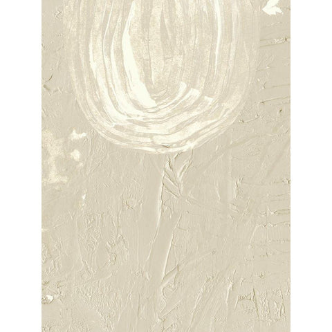 Sandy Arcs IV White Modern Wood Framed Art Print by Wang, Melissa
