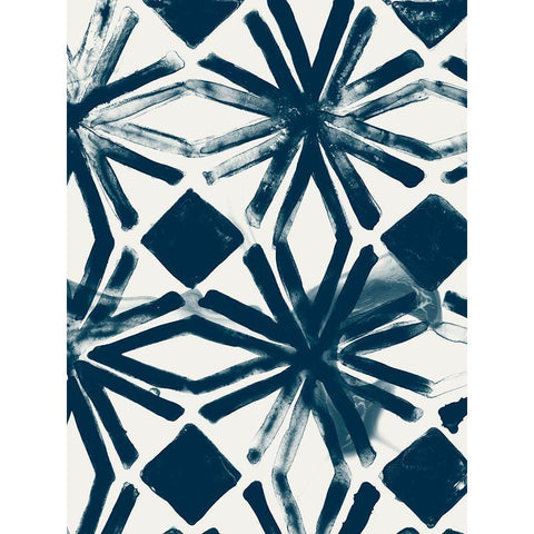 Monochrome Signals I Black Modern Wood Framed Art Print by Vess, June Erica