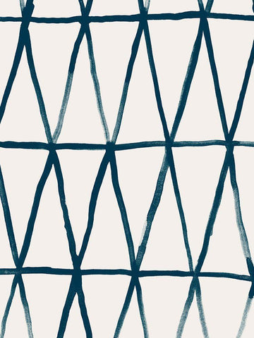 Monochrome Signals II Black Ornate Wood Framed Art Print with Double Matting by Vess, June Erica